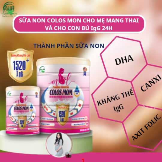 Sữa Non Cho Bà Mẹ Mang Thai Và Cho Con Bú - Colos Mom
